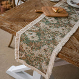 TASSEL DETAILED MULTI PATTERN TABLE RUNNER_CWMM0027