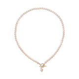 Simple And Natural Freshwater Pearl Necklace