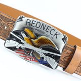 Western Style Retro Eagle Shaped Belt Buckle_Cwabe0436