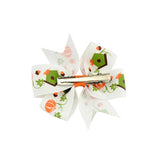 HALLOWEEN KIDS GROSGRAIN BOW HAIR CLIP_CWAHA6686