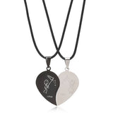 LOVE COUPLE TITANIUM STEEL NECKLACE_CWMM4608