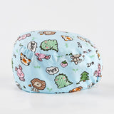 NURSE HAT PURE COTTON PRINTED ROUND HAT WORK HAT_CWAH3337
