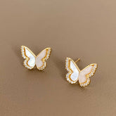 SWEET BUTTERFLY MICRO INLAID EARRINGS FOR WOMEN_CWAJE2999