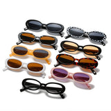 Oval Hip-Hop Retro Small-Frame Sunglasses Women_Cwasg0249