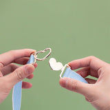 LOVE ALLOY ELASTIC BAND ELASTIC WOVEN CANVAS BELT_CWABE0680