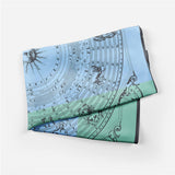 PRINT SCARF VERSATILE SQUARE FOR MOTHERS DAY GIFT_CWASC0663