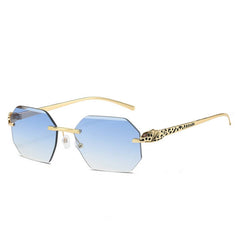 FRAMELESS POLYGONAL FASHION SUNGLASSES_CWASG0525