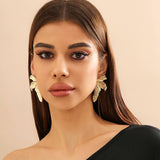 COOL AND SIMPLE RETRO FLOWER EARRINGS_CWAJE1814