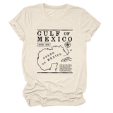 GULF OF MEXICO ESTD TEE SOFT COMFORT T SHIRT_CWTTSL0489