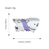 CUTE BICHON FRISE DOG HAIR CLIP_CWAHA2071