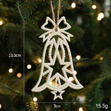 White Plastic Reindeer Star Holiday Decoration_Cwmm9686