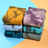 Tie-Dyed Street Skateboard Socks_Cwms0252