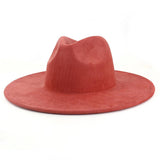 MENS AND WOMENS WIDE BRIM HATS WITH FLAT BRIM_CWAH1766