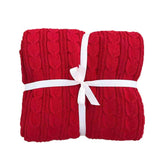 SOLID COLOR PLUSH KNITTED WOOL THROW BLANKET_CWMM2366
