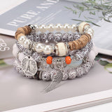 BOHEMIAN LAYERED ELASTIC BEADED BRACELET_CWAJE2228