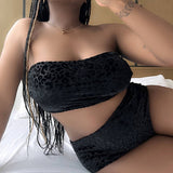 PLUS SIZE HIGH WAISTED BIKINI SWIMSUIT_CWMW0207