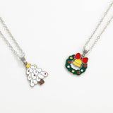 Christmas Cartoon Pendant Necklace_Cwaje2156