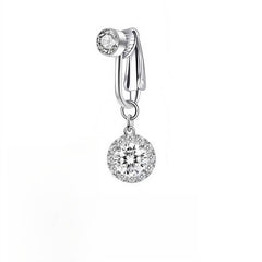 FAKE NAVEL CLIP NO PIERCING BELLY BUTTON RING_CWMM9190