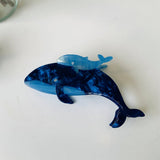 Sea Shell & Lobster Hair Claw, Ocean Animal Clip_Cwaha07131