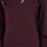 FASHIONABLE AND ELEGANT COMMUTER LONG DRESS_CWDMD3698