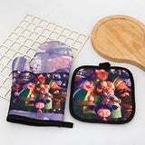 Kitchen Heat Resistant Thick Anti-Scalding Gloves_Cwmm1457