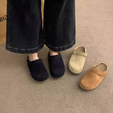 LEATHER PLATFORM CLOG MULES FOR WOMEN_CWSHF0096