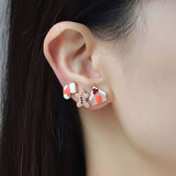 CHRISTMAS COLLECTION NECKLACE AND EARRING SET_CWAJE2836