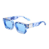 SUNGLASSES FASHION SQUARE FRAME SUNGLASSES GLASSES_CWASG0557