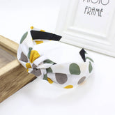 SIMPLE WIDE BRIMMED FABRIC CROSS KNOT HEADBAND_CWAHA1677