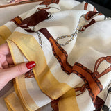 Women New Long Silk Scarf