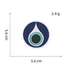 NEW DEVILS EYE EMBROIDERY CLOTHING PATCH_CWMM4025