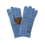 Winter Non-Slip Knitted Warm Touch Screen Gloves_Cwmm2878