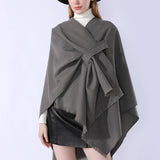 PURE COLOR HIGH GRADE WARM CASHMERE SHAWL_CWMM2091