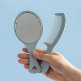 CHILDREN HANDLE 2 PIECE MIRROR COMB SET_CWMM0906