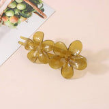 BUTTERFLY FLOWER HAIR CLIP UPDO ACCESSORY_CWMM5006