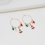 CHRISTMAS EXAGGERATED PERSONALITY EARRINGS_CWAJE1863
