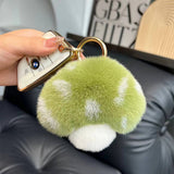 CUTE LITTLE MUSHROOM CAR KEYCHAIN BAG PENDANT_CWMM2533