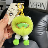 CUTE PLUSH ROBOT CAR KEYCHAIN BAG PENDANT GIFT_CWMM2553