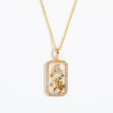 NEW CREATIVE 12 CONSTELLATIONS ZIRCON NECKLACE_CWMM3837