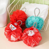 BATH POUF CHRISTMAS SERIES SOFT BATH BALL_CWMM3357