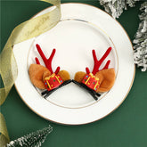 CHRISTMAS CUTE ELK ANTLERS CHILDRENS HAIRPIN_CWAHA2745