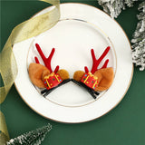 CHRISTMAS CUTE ELK ANTLERS HAIRPIN_CWAHA2747