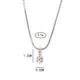 Geometric Drop Necklace Clavicle Chain