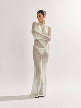 See-Through Floor-Length Dress