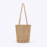 SHOULDER BAG BEACH BAGS TOTES WITH MESH_CWAB4662
