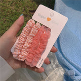 GIRLS SIMPLE AND VERSATILE HAIR SCRUNCHIES_CWAHA2272