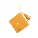 NEW SOLID COLOR CARD HOLDER KEYCHAIN_CWMM1291