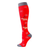 Women'S Christmas Sports Compression Socks_Cwms1870