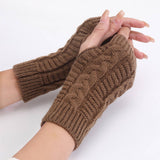Fashion Short Twist Fingerless Gloves_Cwag0092