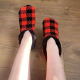 Winter Snowflake Soft-Soled Socks Slippers_Cwms1214